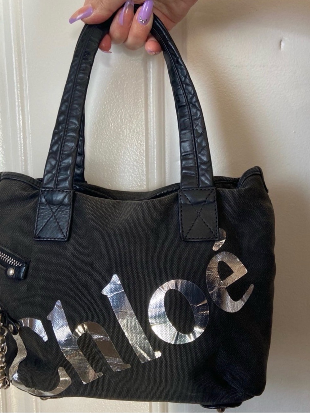 Chloe  Small canvas Tote
